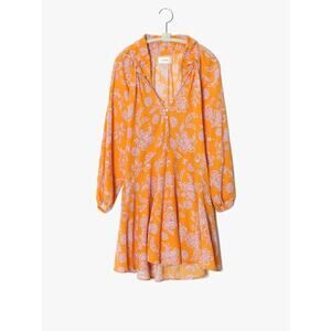 NWT Xirena - Lola Dress in Tropicana Orange Size XL